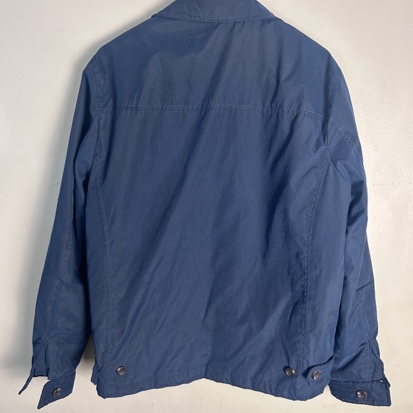 St. John's Bay Blue Windbreaker Jacket - Picture 2 of 7